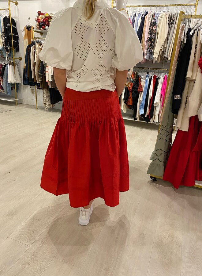 Lovebirds- Flounce Skirt