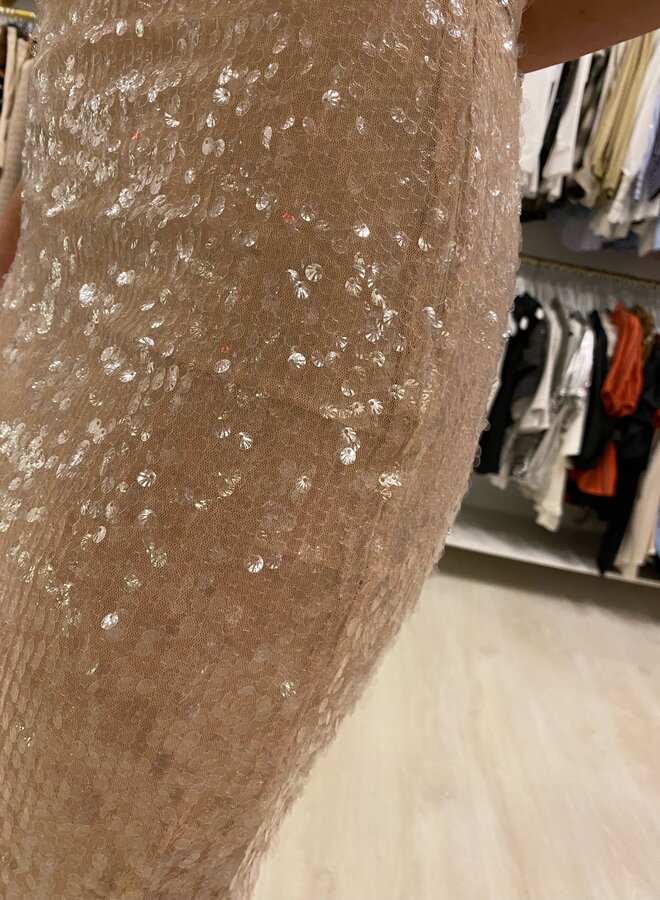 Ramy Brook- Annita Sequin Midi Skirt- NSHIM