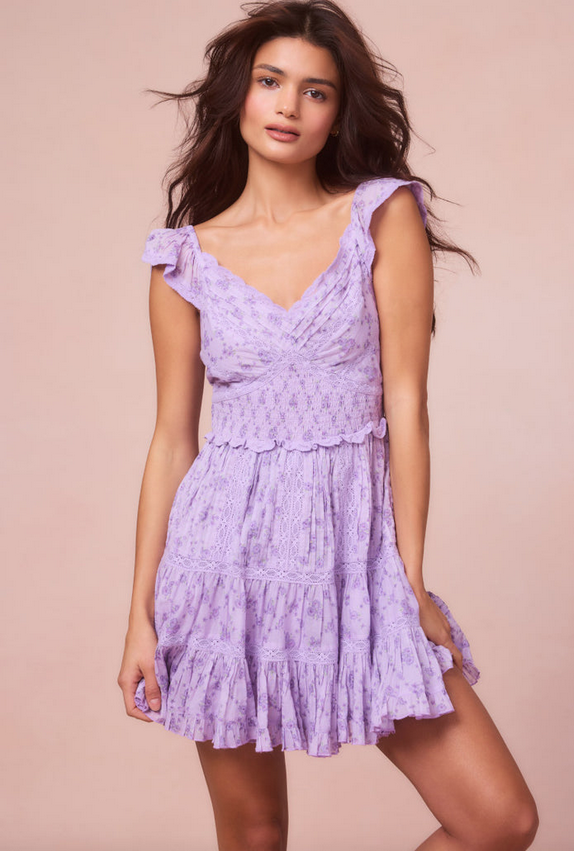 LOVESHACKFANCY JAISLYN MINI DRESS