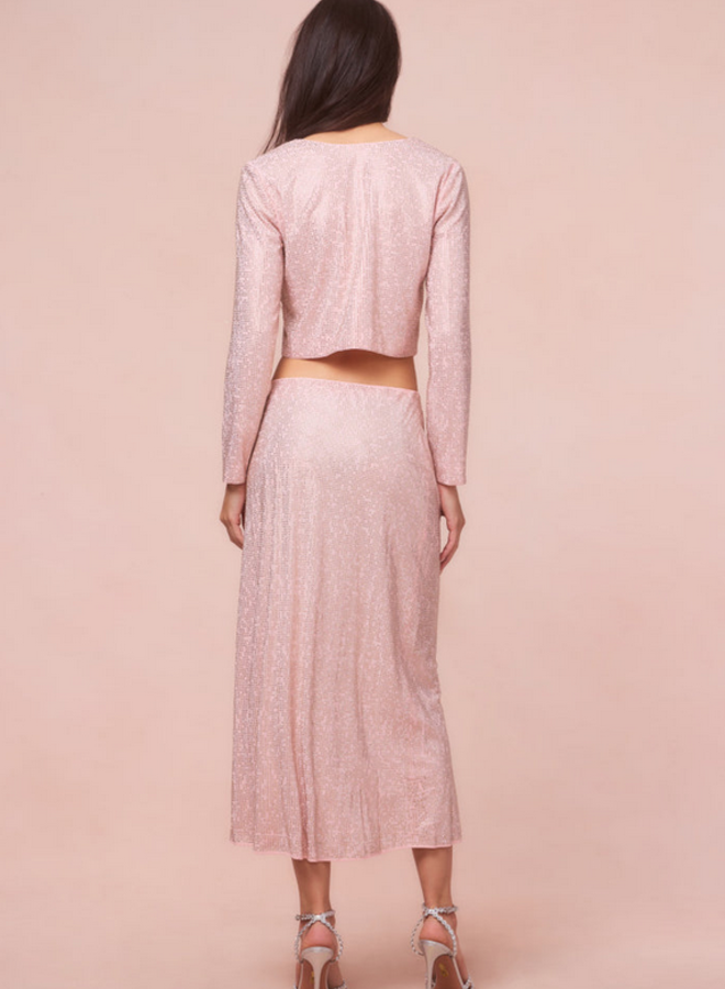 Love Shack Fancy - Samaria Skirt - Rose Gold