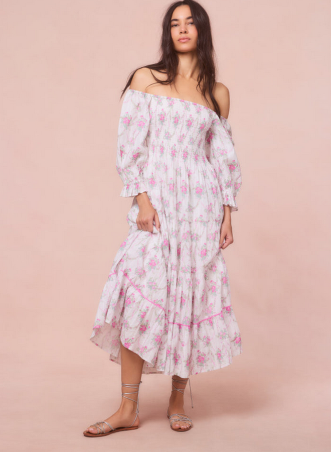 Love Shack Fancy- Rigby Dress- Rose Picnic
