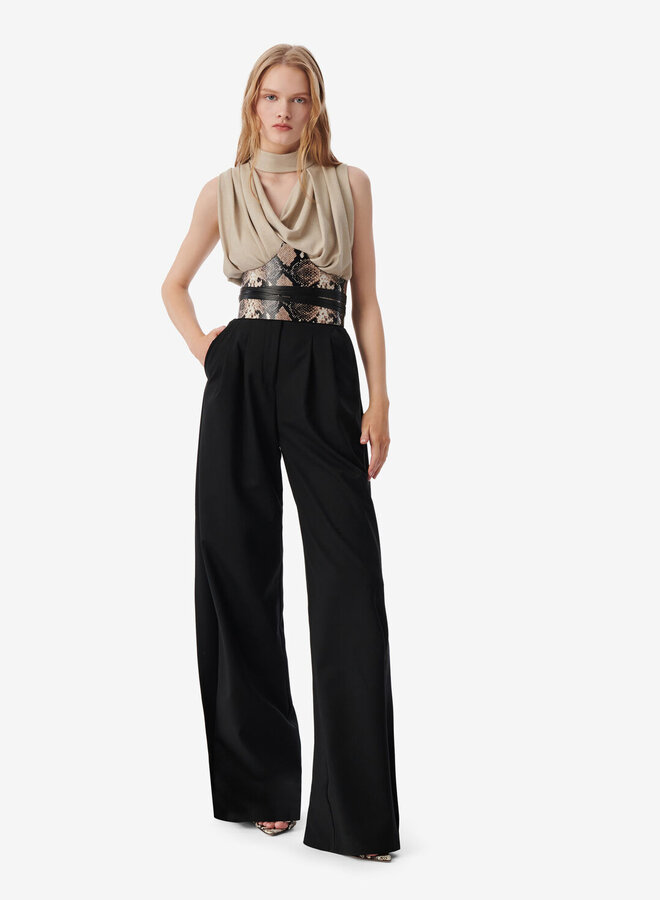 IRO- Foa Top- Beige Lurex