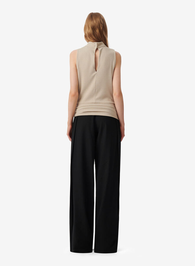 IRO- Foa Top- Beige Lurex