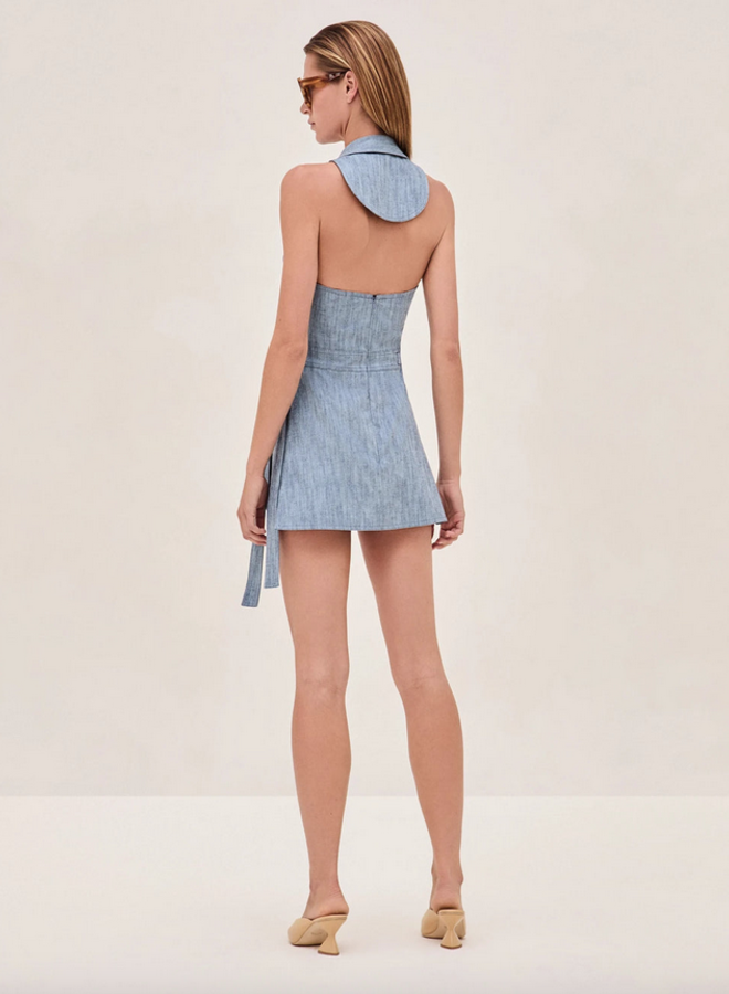 Alexis - Zephyr Dress - Stone Blue