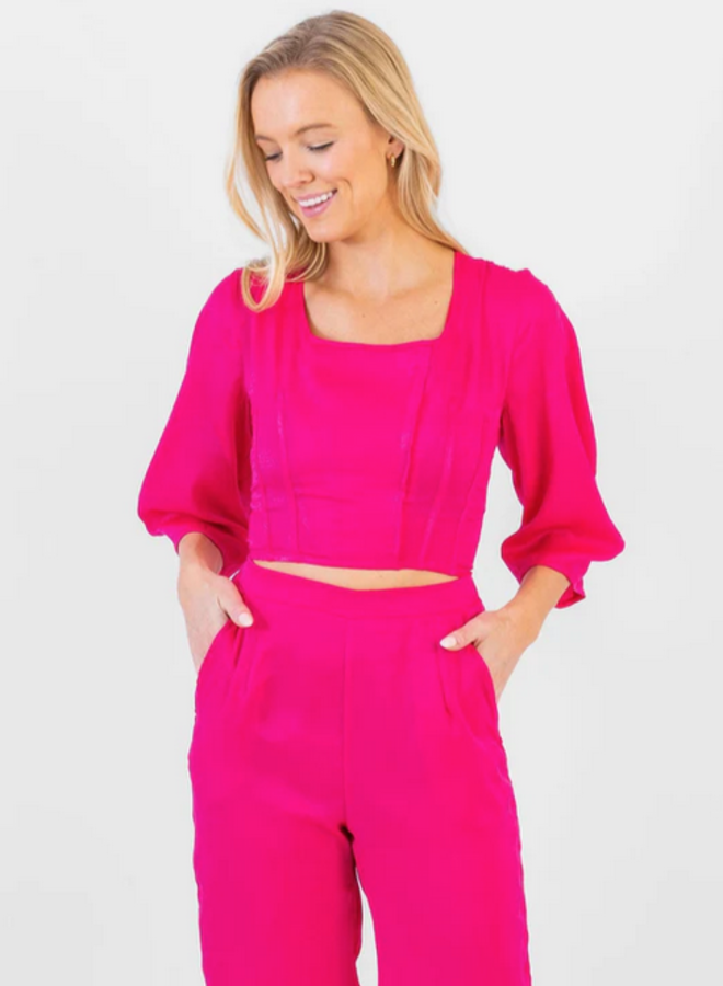 Koch- Billie Top- Punch Pink