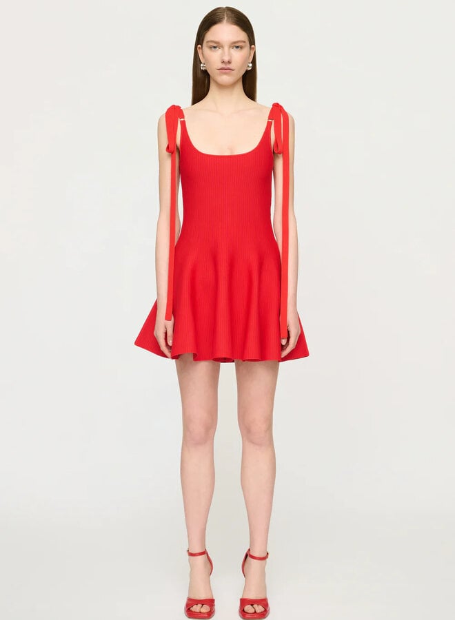 Clea- Karolina Knit Dress- Tamarillo