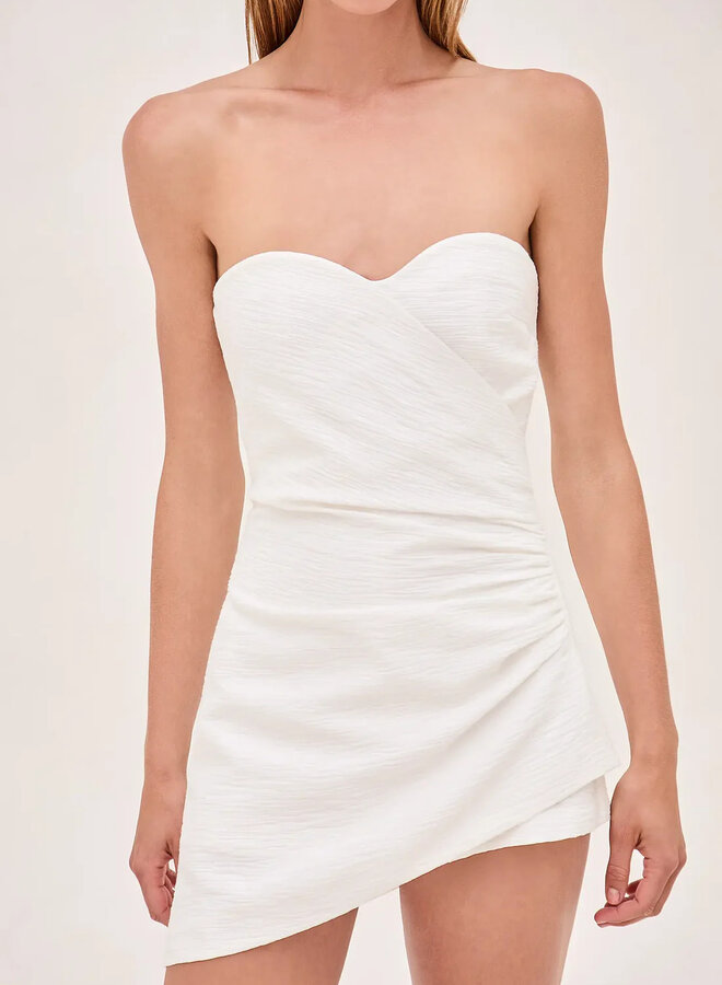 Alexis- Zalik Romper- White
