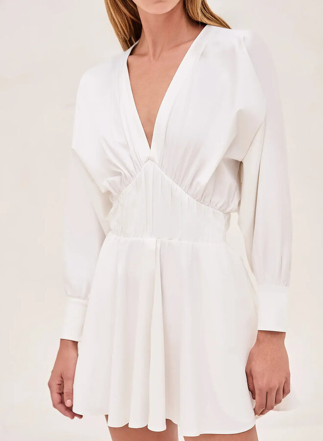 Alexis- Rivers Dress- White