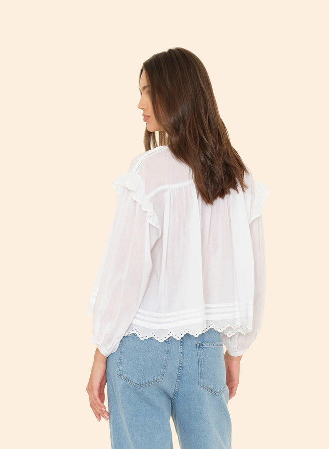 Xirena- Lucielle Top- White