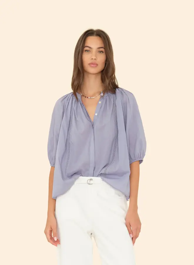 Xirena- Evynn Shirt- Windmill Blue