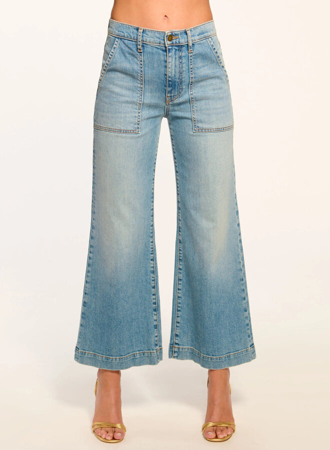 Ramy Brook- Cropped Clifford- Light Wash