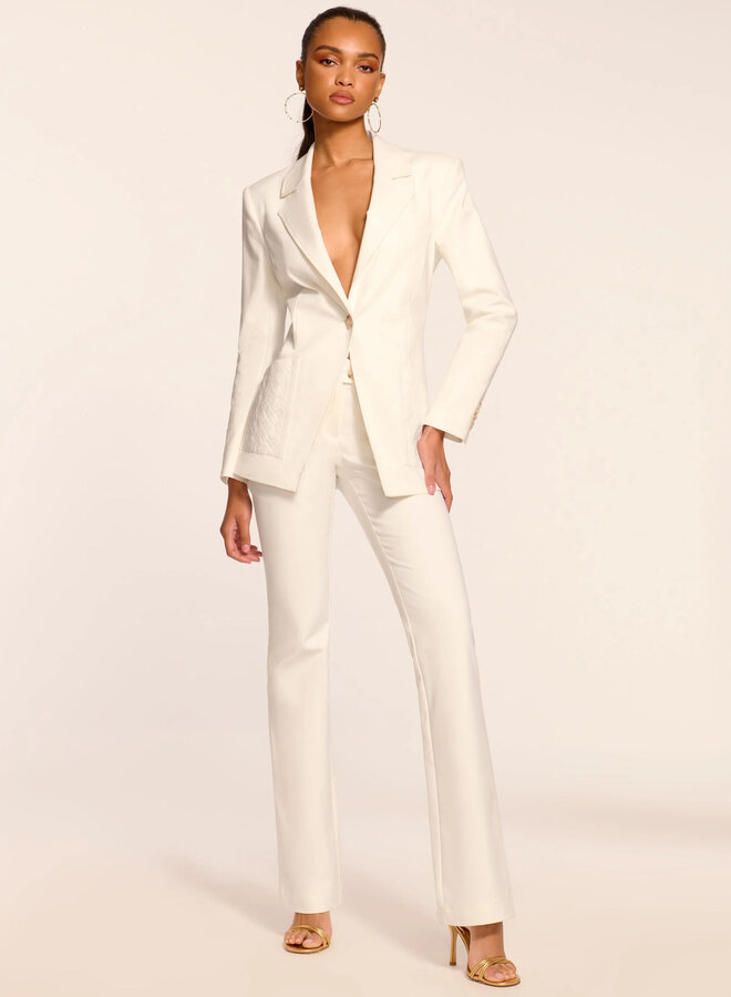 Ramy Brook- Marit Stretch Cotton Pant- Ivory