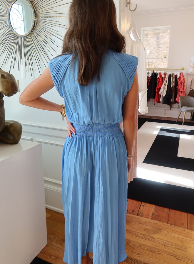 Ramy Brook- Ivy Dress- Ribbon Blue
