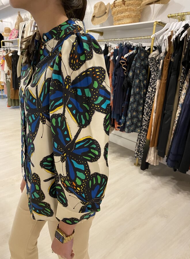 La Prestic Ouiston- Monette- Big Papillon Bleu