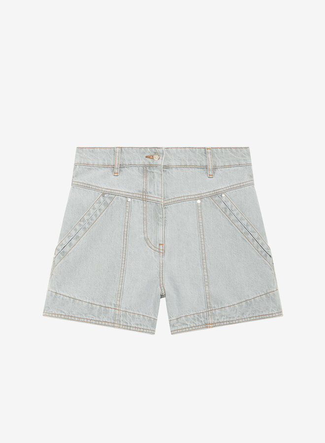 IRO- Hippolie Short- Light Grey
