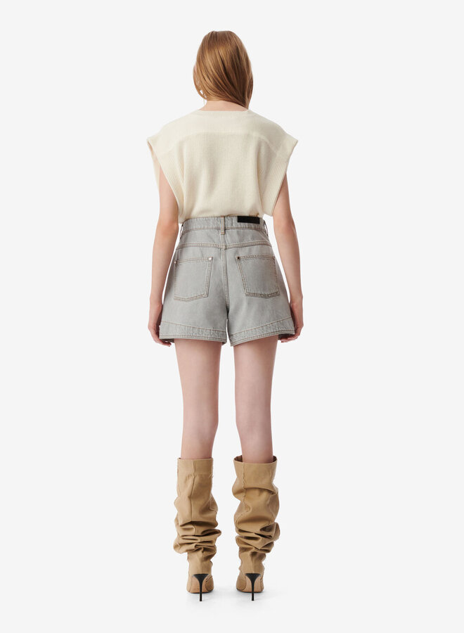 IRO- Hippolie Short- Light Grey