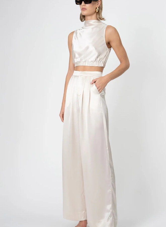 Nonchalant- Reese Crop- Champagne