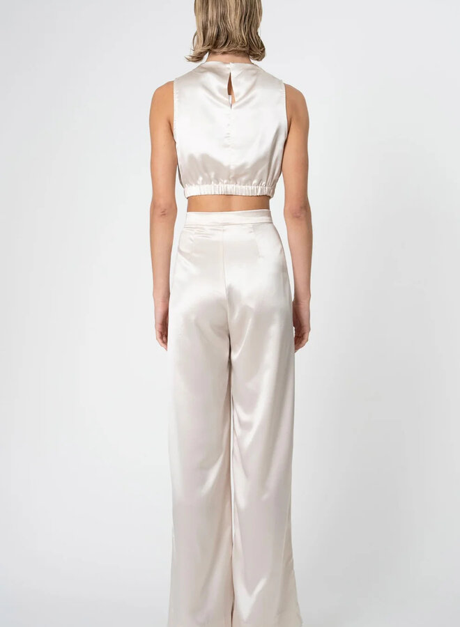 Nonchalant- Reese Crop- Champagne