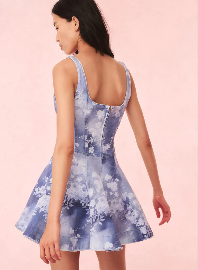 Love Shack Fancy- Piero Dress- Bluebell Cloud