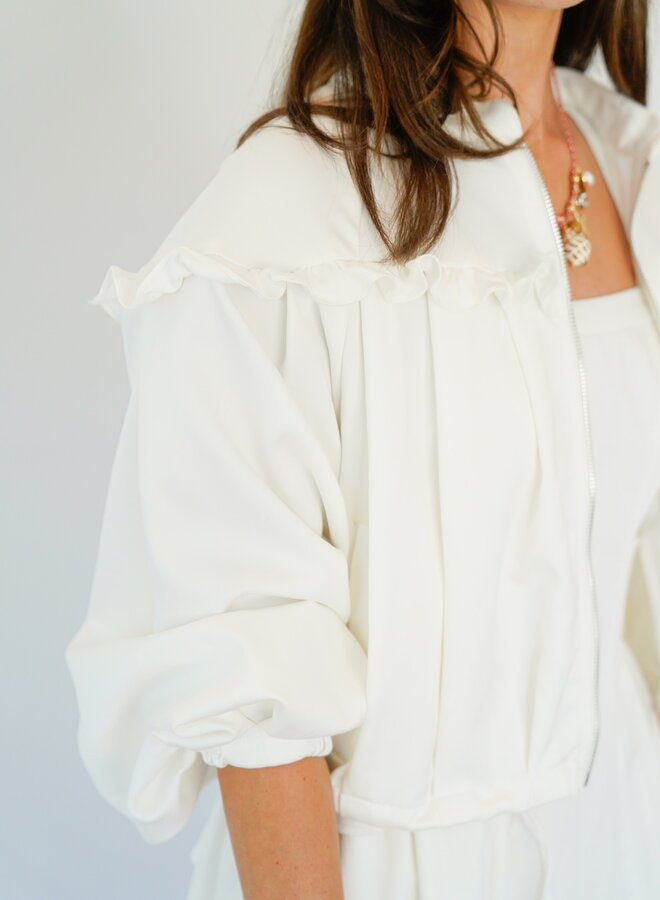 Shug- Tatum Jacket- White