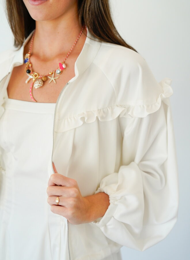 Shug- Tatum Jacket- White