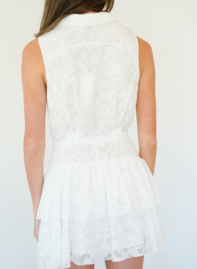 Shug- Oak Dress- White