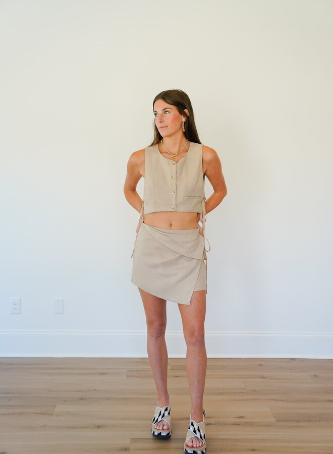 Shug- Pippa Skort- Taupe