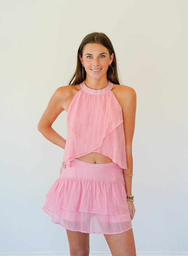 Shug- Quinn Top- Pink