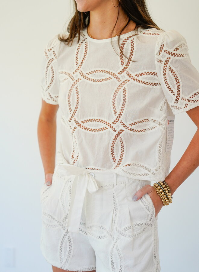 Shug- Atlee T- Shirt- White