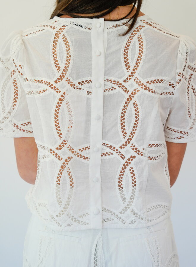 Shug- Atlee T- Shirt- White