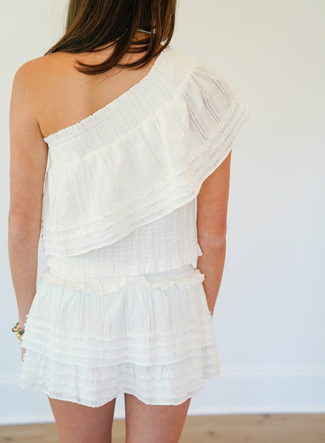 Shug- Nicole Top- White