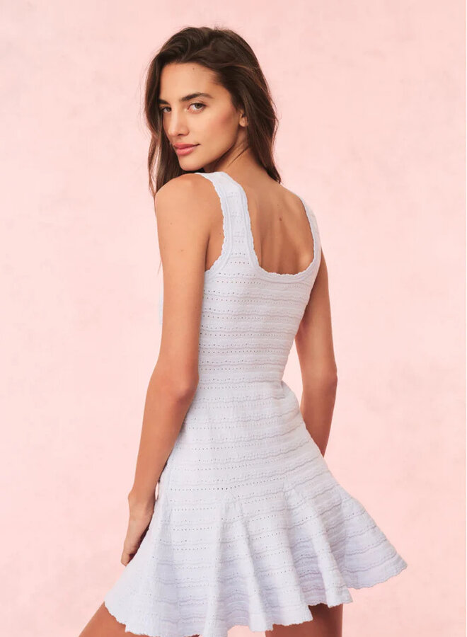 Love Shack Fancy- Maryanne Dress- Morning Sky