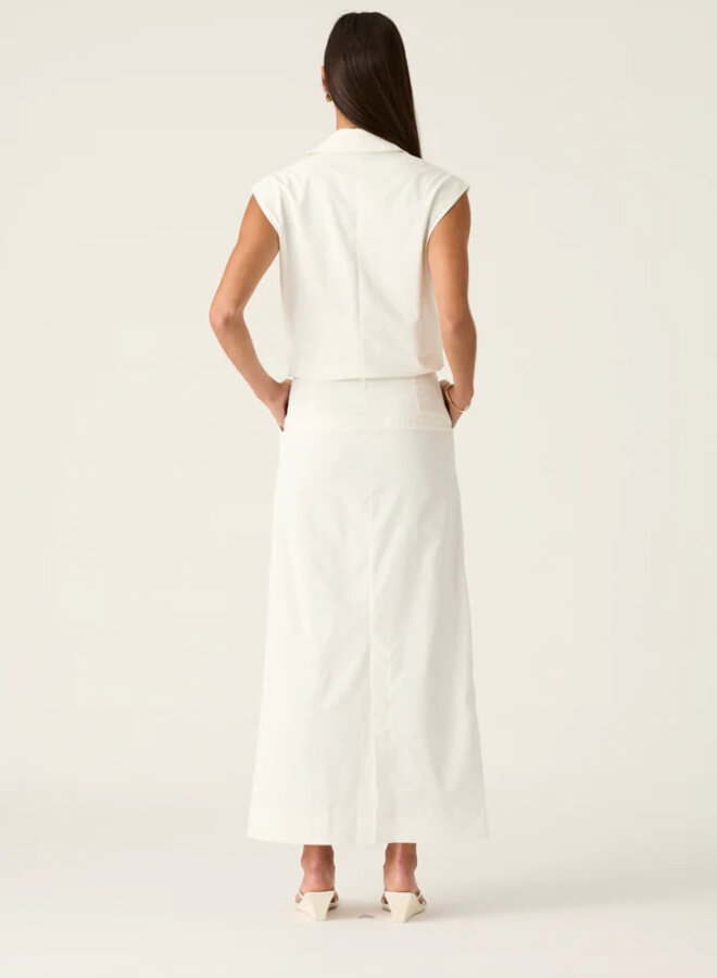Mos The Label- Athena Maxi Skirt- White