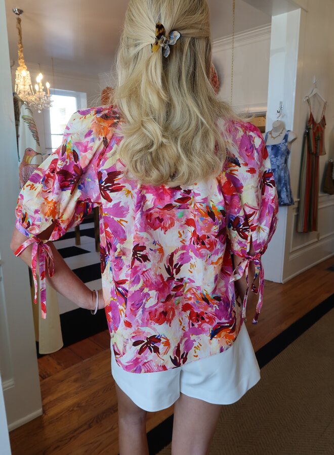 Ulla Johnson- Vienne Blouse- Azalea