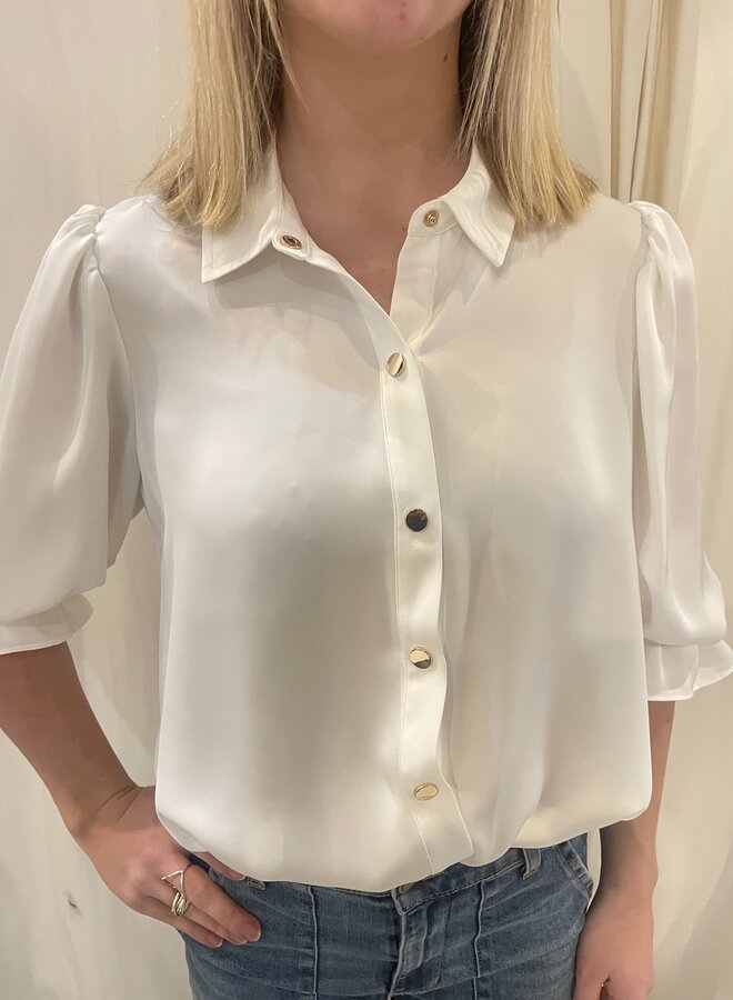 Ramy Brook- Dina Bodysuit- Ivory Gold