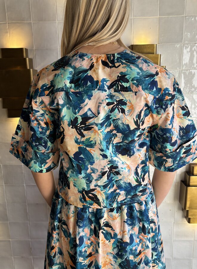 Ulla Johnson- Suri Blouse- Delphinium