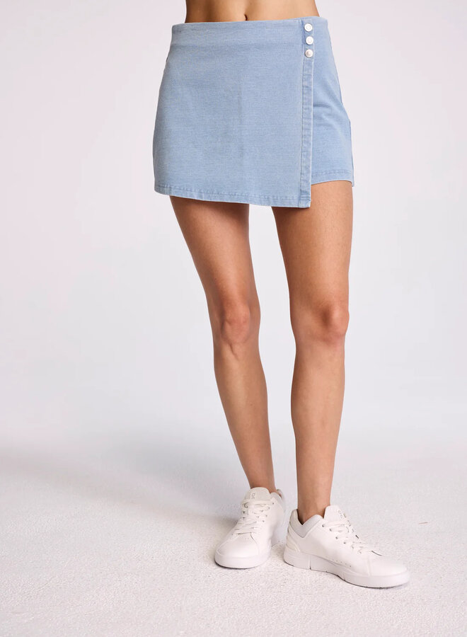 Sundays- Sorrel Skort- Lightwash