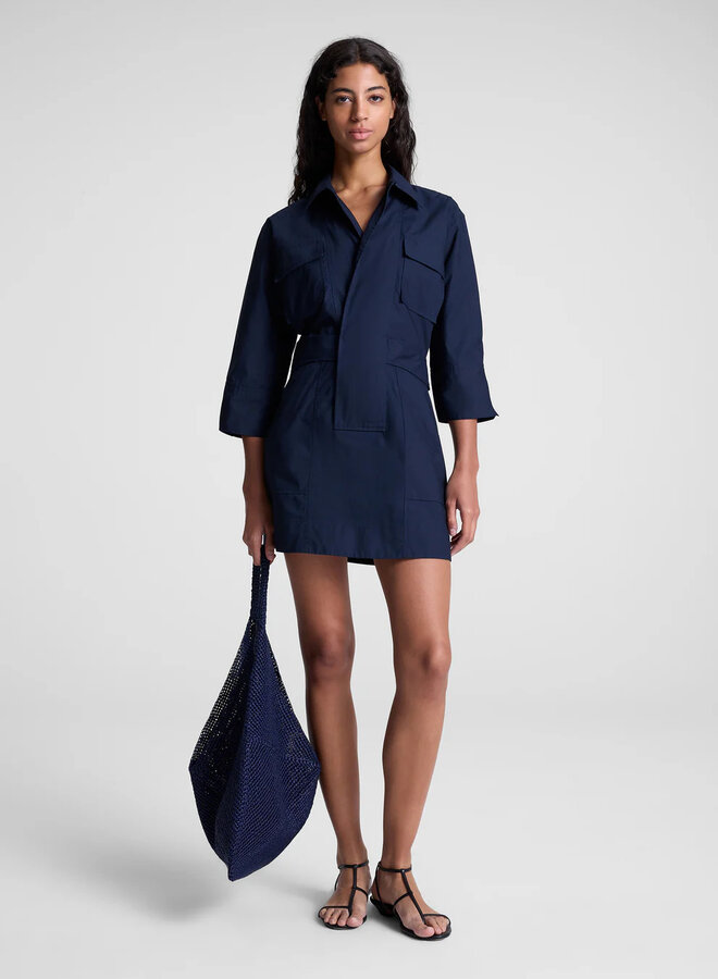 A.L.C.- Evan Dress- Deep Navy