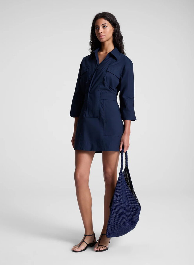 A.L.C.- Evan Dress- Deep Navy