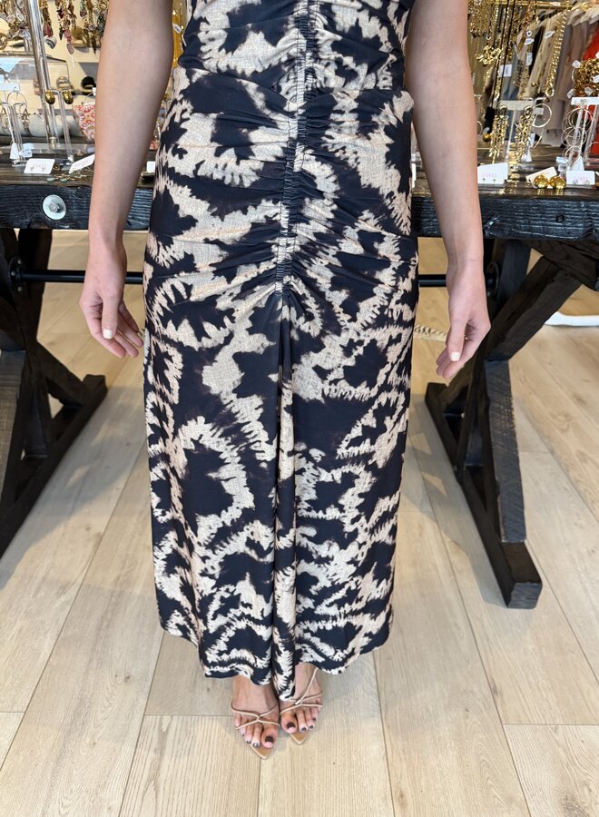 Maria Cher- Santa Rita Anna Midi Skirt- Ethnic Ecru