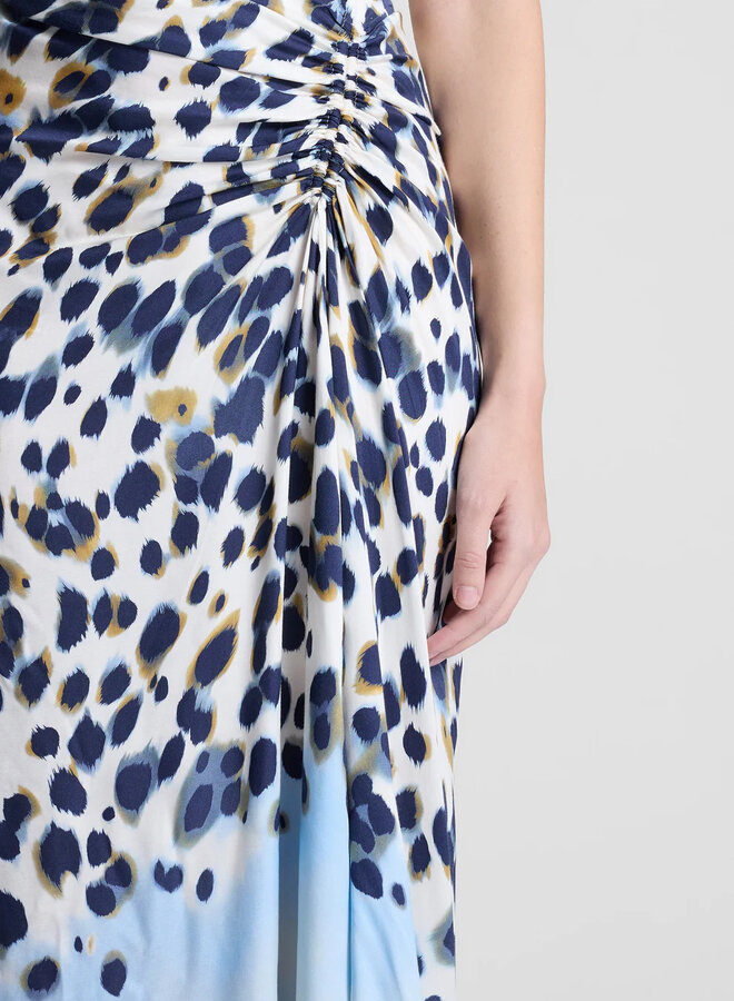 A.L.C.- Grace Skirt- Navy/Light Blue