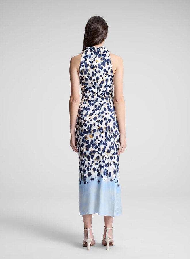 A.L.C.- Grace Skirt- Navy/Light Blue