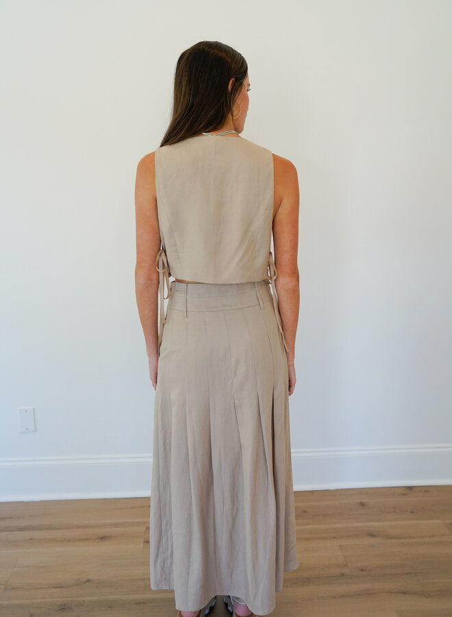 Shug- Sloane Skirt- Taupe