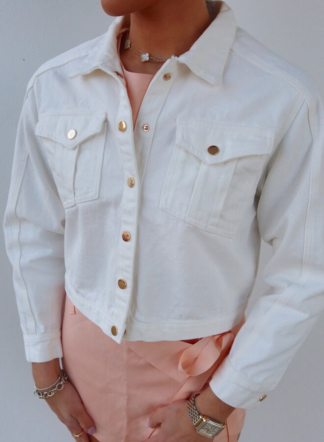 Shug- Geela Jacket- White