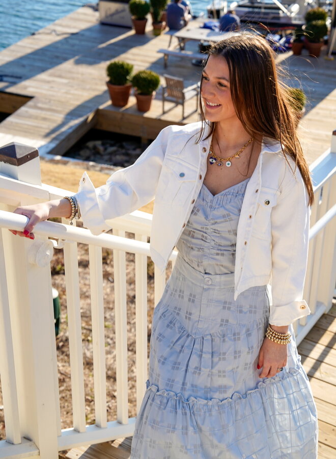 Shug- Geela Jacket- White