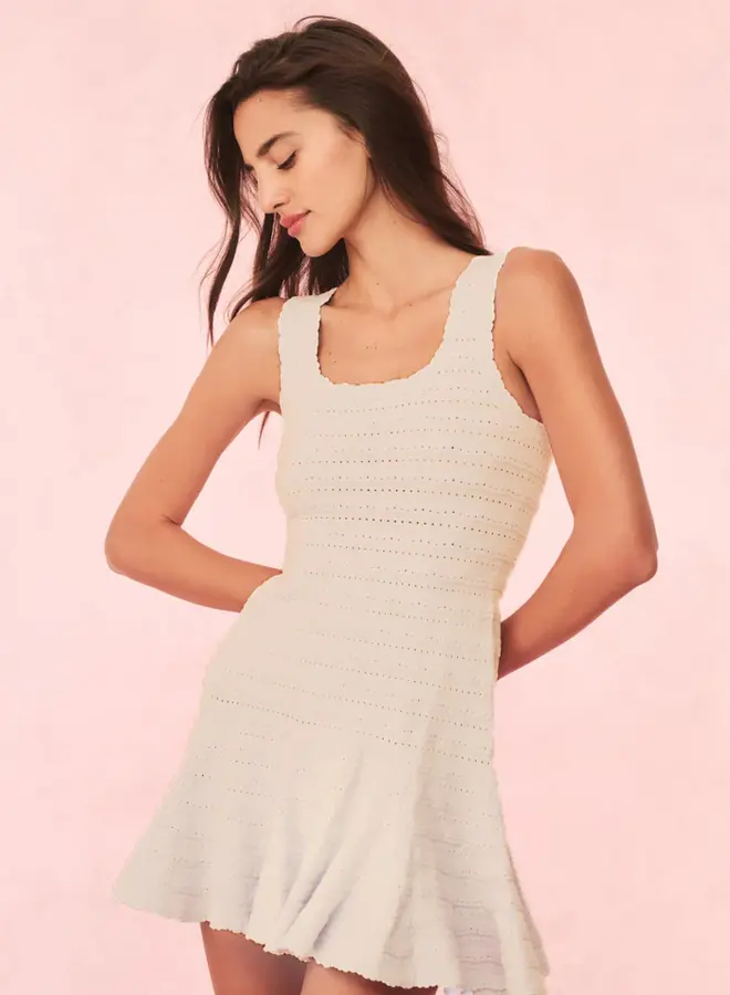 Love Shack Fancy- Maryanne Dress- Ivory