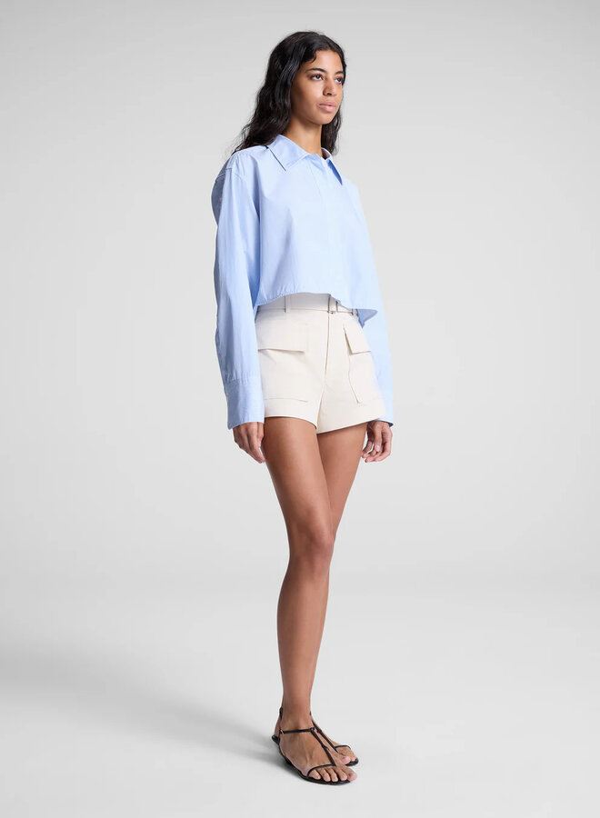 A.L.C.- Maude Top- Light Blue/White Stripe