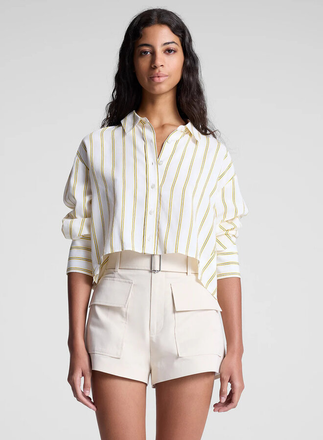 A.L.C.- Maude Top- Canary Stripe
