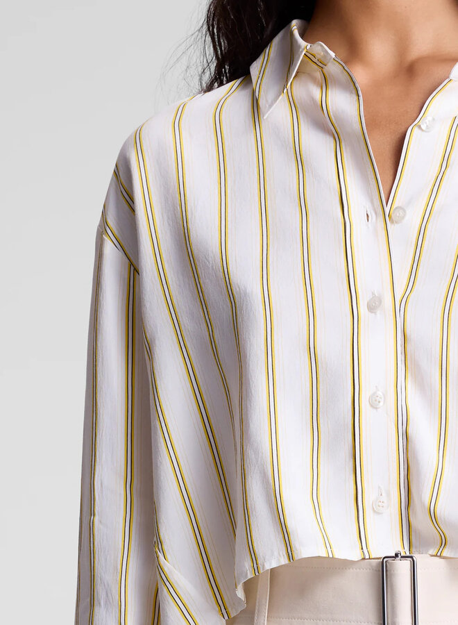 A.L.C.- Maude Top- Canary Stripe