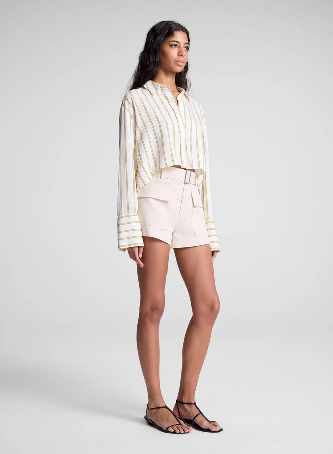 A.L.C.- Maude Top- Canary Stripe